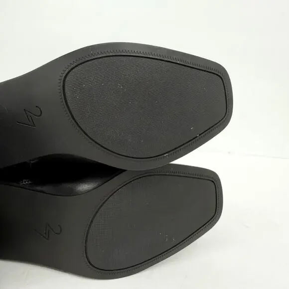 Naturalizer Womens dda Over-The-Knee Boots US 7 M Wide Calf Black Leather EUC - Picture 12 of 13